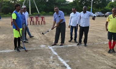 ఉద్యోగులంతా ఒకే కుటుంబంగా క్రీడా స్ఫూర్తిని చాటాలి జిఎం రవిప్రసాద్
